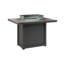 Berlin Gardens Donoma Rectangular Dining Fire Pit Table-75444971-75444972