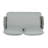 Mariano Steel Loveseat And Table-36793351-36793350