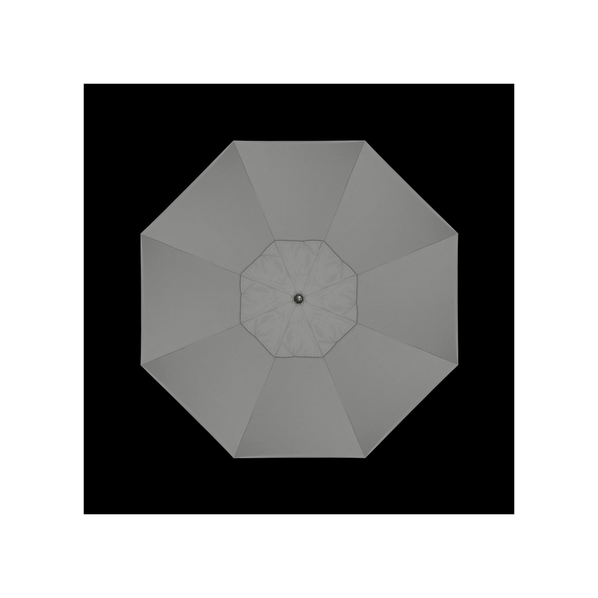 9' Market Sunbrella Umbrella, Canvas Charcoal Sunbrella® Canvas