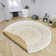 Round Oriental Indoor / Outdoor Area Rug