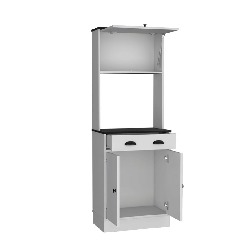 Pantry Cabinet Microwave Stand Warden