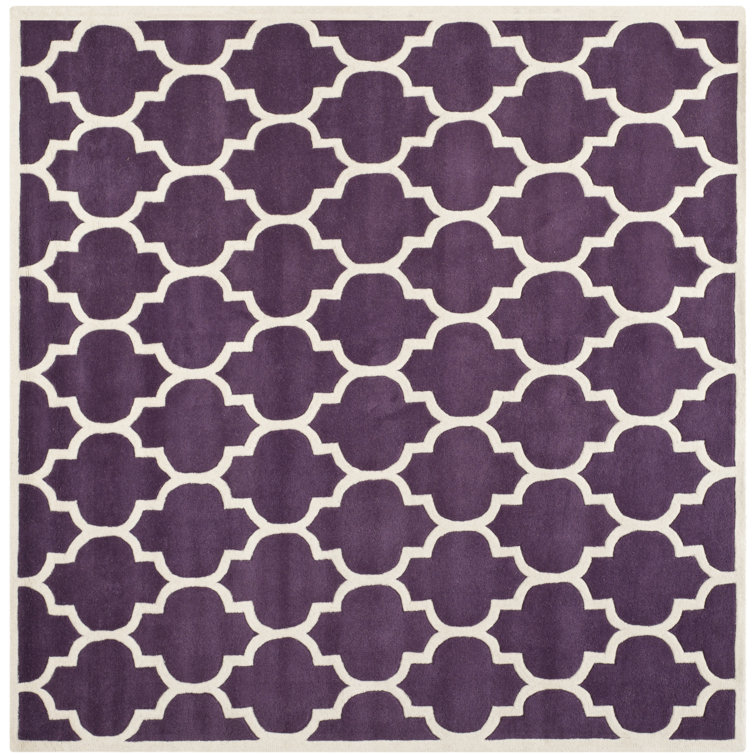 Carolene Hand Tufted Wool Geometric Rug