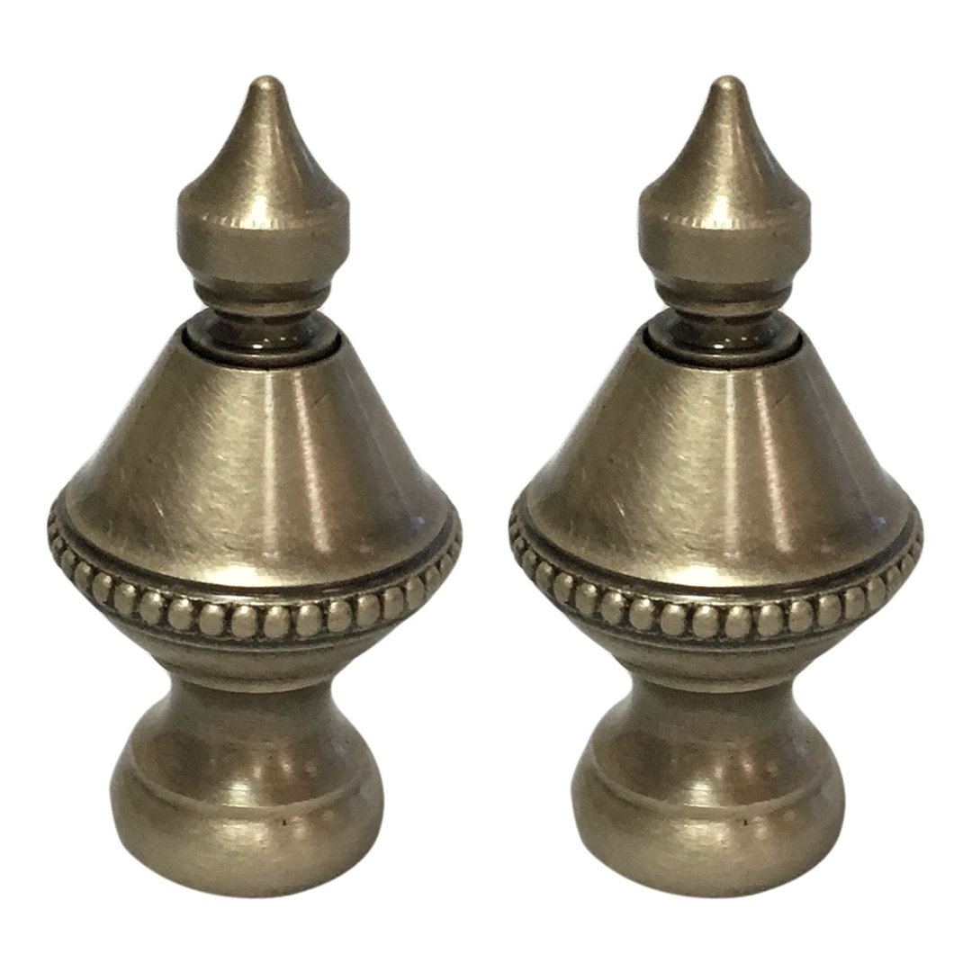 Pointed Urn Lamp Finial (Set of 2) Royal Designs 