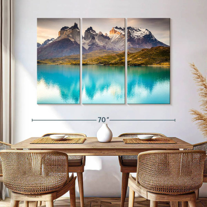 Lac Sebbie Torres Del Paine, H 32 po x l 50 po
