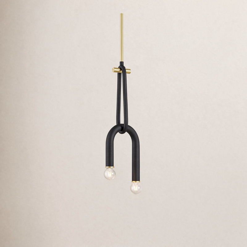 Rhea 2 - Light Unique/Statement Pendant, Aged Brass