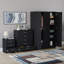 Maybery 3 Piece Bedroom Set (3 Drawer Bedside Chest, 5 Drawer Chest, 3 Door Wardrobe), (5)-1723315582
