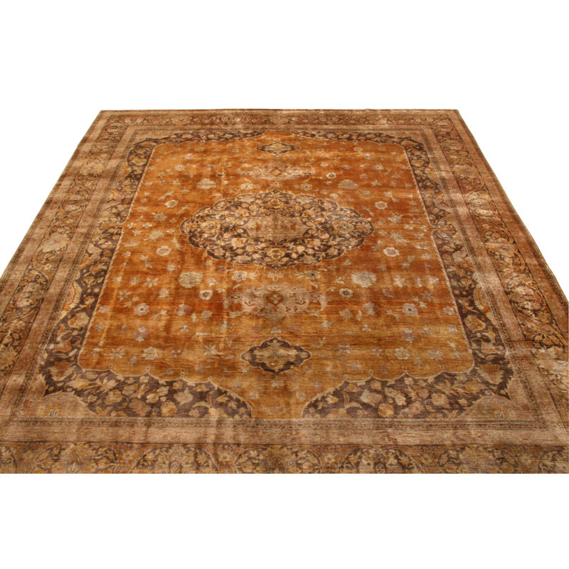 Hereke One-of-a-Kind 10’x10’6” Hand Knotted Area Rug