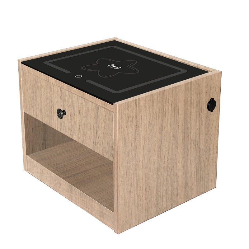 Table de chevet 1 tiroir Irian, Beige