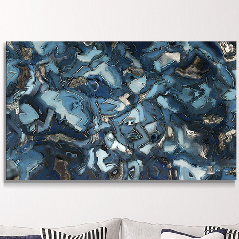 « saved from my », reproduction d’art, H 28 po x l 48 po x P 1,5 po, Toile tendue