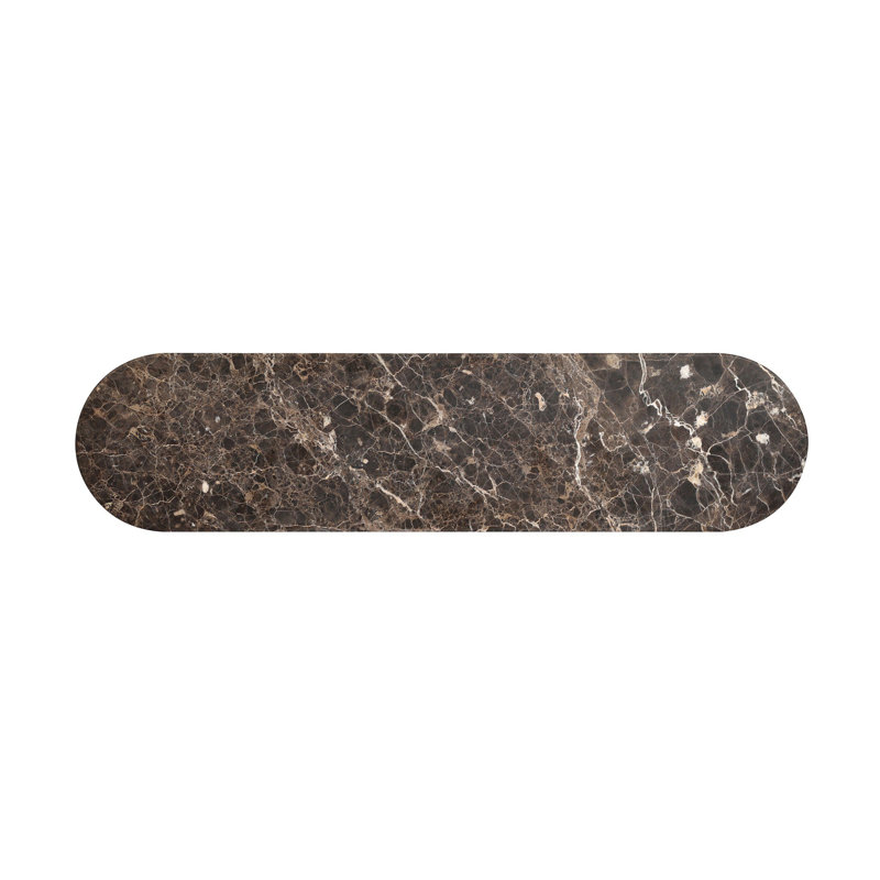 Serova 65'' W Marble Console Table