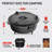 6 qt. Non-Stick Cast Iron Rectangle Dutch Oven with Lid