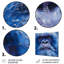 Blue Blue Glance Bigfoot - Bigfoot Wall Art Living Room-1181200917-1211452088