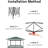 12 x 12 FT Outdoor Gazebo,Heavy Duty Double Roof Patio Gazebo with Netting and Curtains,Outdoor Patio Canopy for Deck Backyard Garden Lawns-124010829