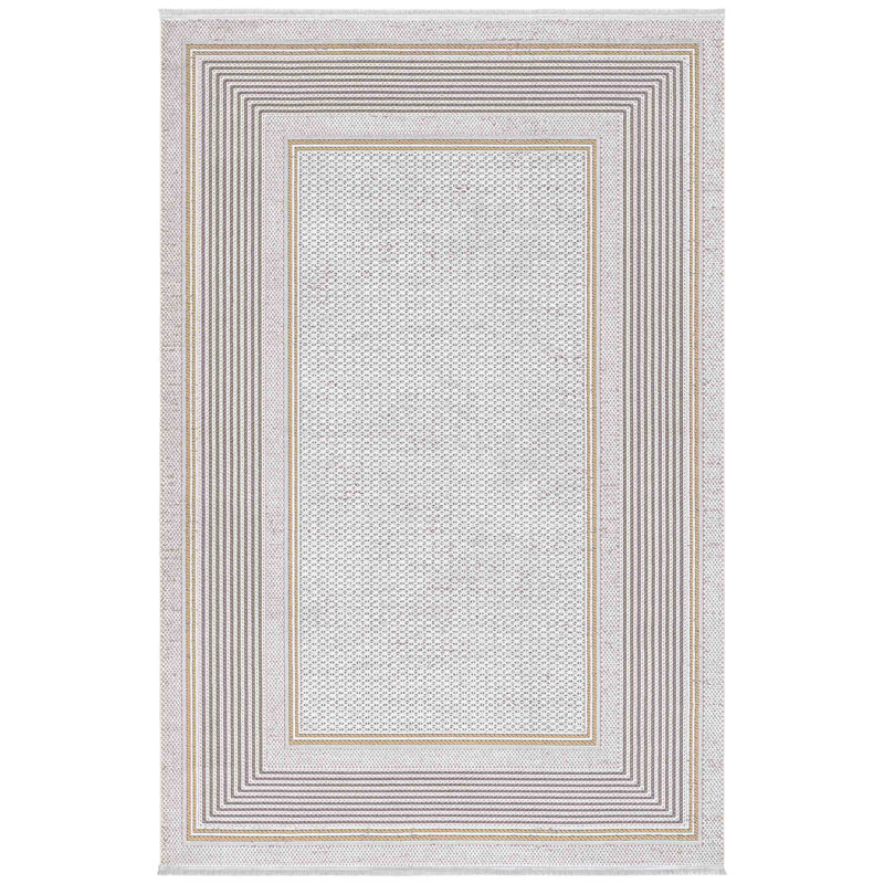 Mezon Striped Indoor Rug, Runner 3'4" x 9'11"
