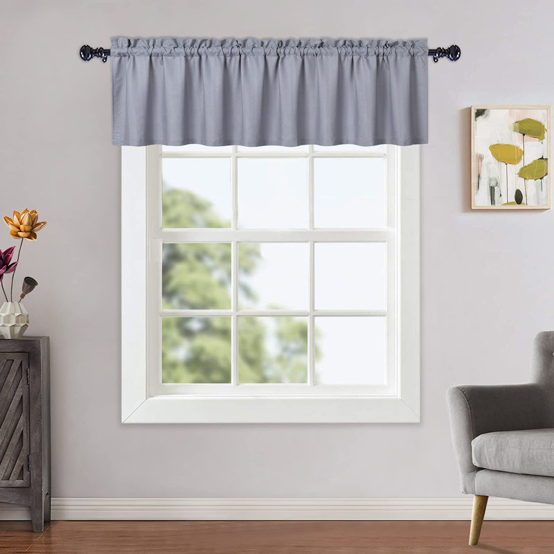Kitchen Curtain, Gray