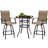 Genisus Square 2 - Person 27.5" Long Dining Set