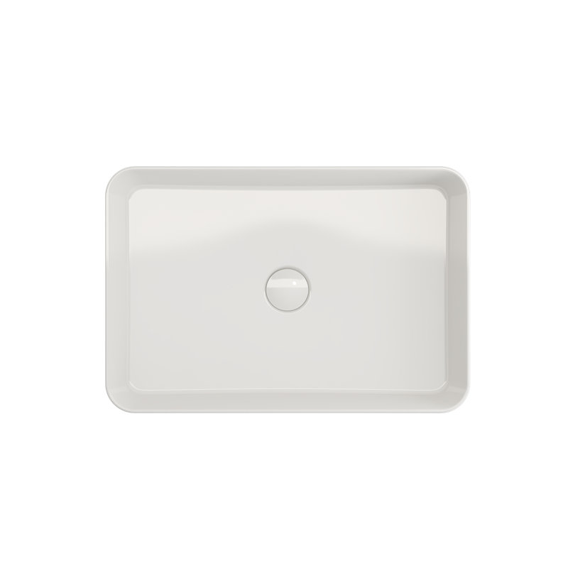 Sottile 22.5'' L Bathroom Sink, White