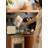 48.5-inch Solid Cherry Wood Standard Pantry Cabinet