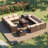 Melisandra Polyethylene (PE) Wicker 12 - Person Seating Group with Cushions and Fire Pit-397728654-339627541