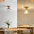 1-Light Semi Flush Mount Ceiling Light