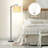 Kyeria Arc/Arched Floor Lamp with Remote Control and Smart Bulb Included-1264743591
