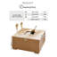 Miacomet PE Rattan Garden Coffee Table & Ice Bucket - Modern Gardens and Patios-1042513313
