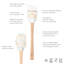 Spatulart Hello Pumpkin Wood Handled Spatula
