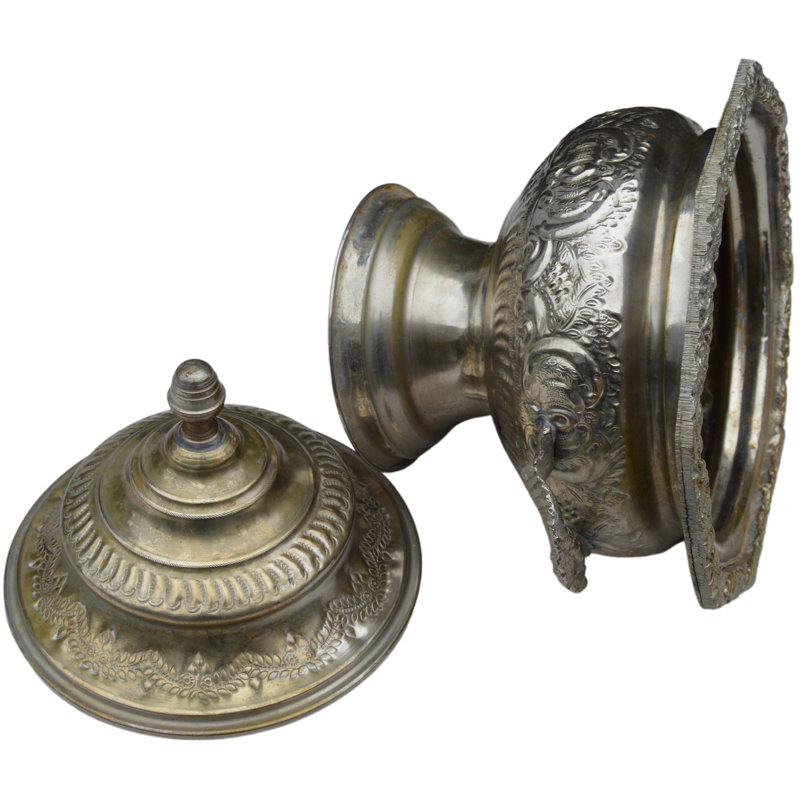 Handmade Silver Decorative Bowl