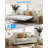 Full Sleeper Sofa with 4" Memory Foam Mattress & Nailhead Trim-1305945001
