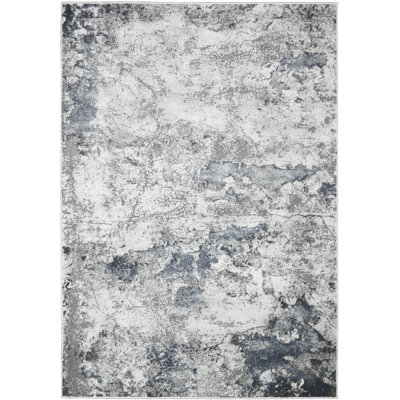 Tapis abstrait gris