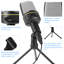 Microphone à condensateur Pro avec trépied