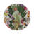 Fantasy Tropical White Beaded Smooth Tabletop Set