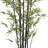 86.25 " H Faux Bamboo Tree in Fiberstone Planter