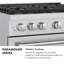 Cuisinière à gaz ZLINE Autograph Edition de 48 po avec 8 brûleurs ZLINE-124889351-124889350
