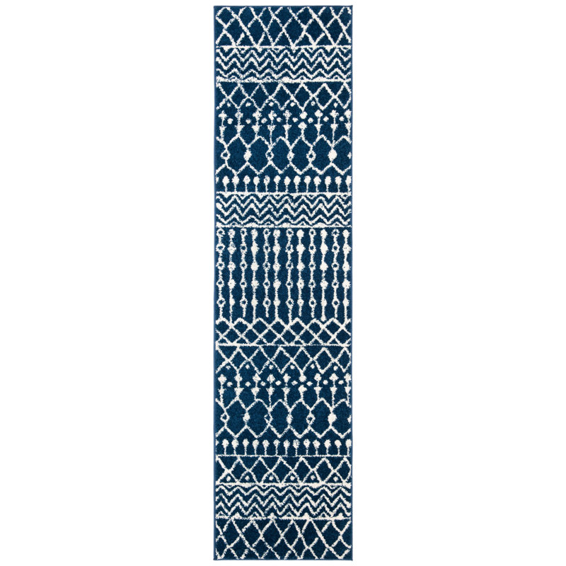Remaley Tulum Performance Southwestern Rug, Rectangle 2' x 5'