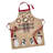 Christmas No Pattern Cotton Bib Apron