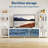 88.9" TV Stand for 75 Inch TV, Entertainment Center with Fabric Drawers & 4 Tier Open Shelves for Living Room-1126418883