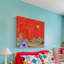 «Feathers X» par Parkins, reproduction sur toile tendue-446979730