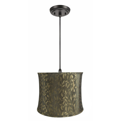 Courtney 1 - Light Single Drum Pendant