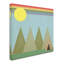 Art sur toile "Camping In The Woods" de Lincoln-1416943441