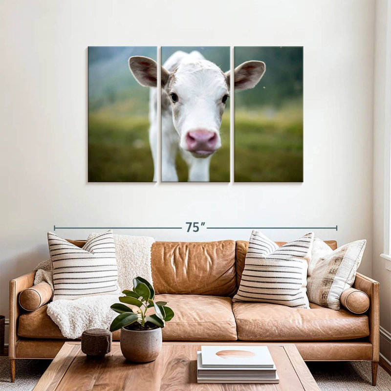 Brampt Small Cow, 36" H x 57" W