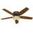 Hunter 52 inch Newsome Low Profile Ceiling Fan with LED Light Kit and Pull Chain-56420885