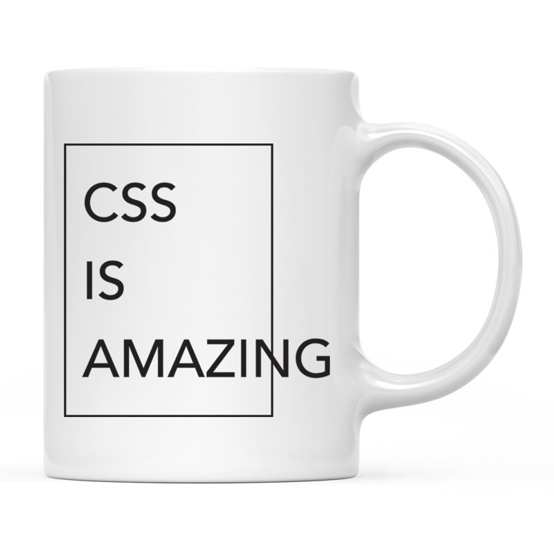 Tasse à café profession, CSS