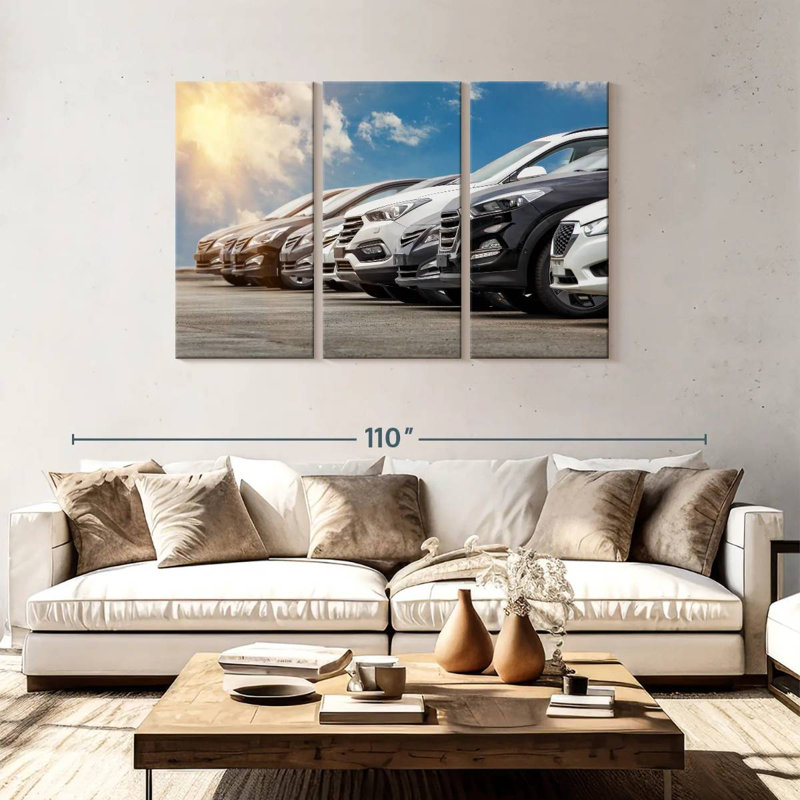 Mehar Car Dealership Display, 48" H x 74" W