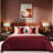 Premium Quilt Cover, Dusty Rose, 61.0 x 86.6 inches | 100% Cotton Ranforce, 155 Thread Count | Machine Washable, Button Closure | Soft, Breathable, & Durable Bedding for Luxurious Comfort-112892779-112892794