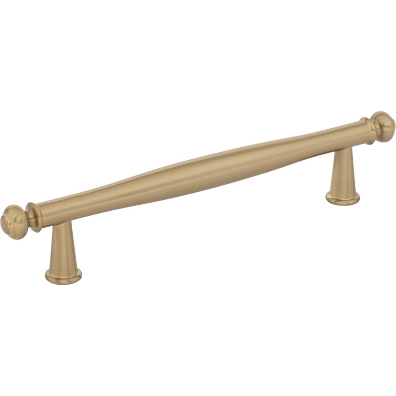 Coddington Bar Pull, 5 1/16" Center To Center, Honey Bronze