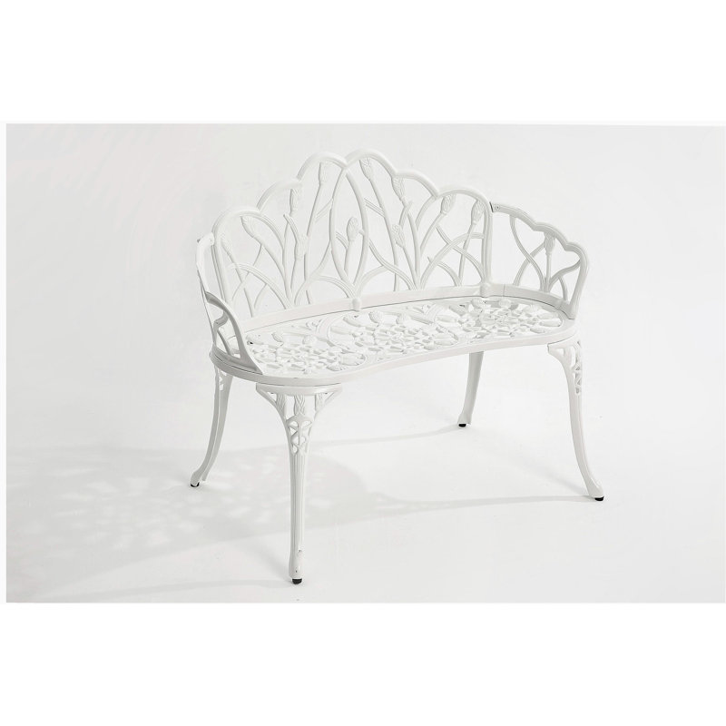 Banc en fonte d'aluminium