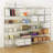 Maichin 48'' W Metal Height -Adjustable Shelving Unit with Wheels