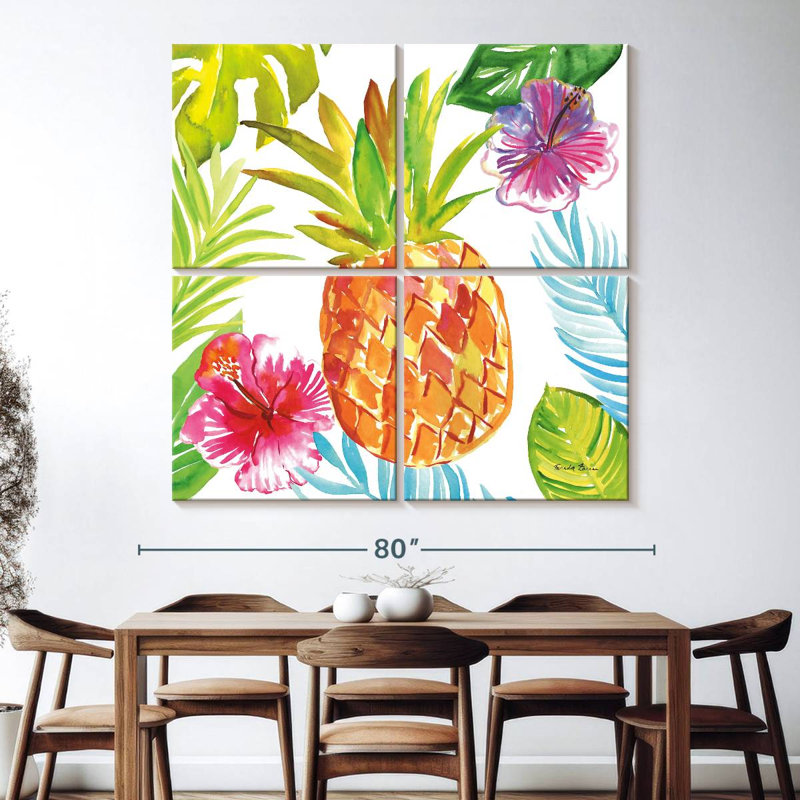 Yarlin Tropicana II, 74" H x 74" W