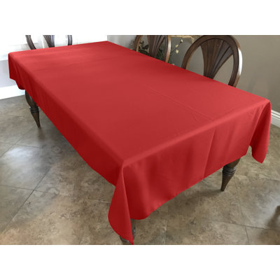 Driffield Solid Polyester Tablecloth